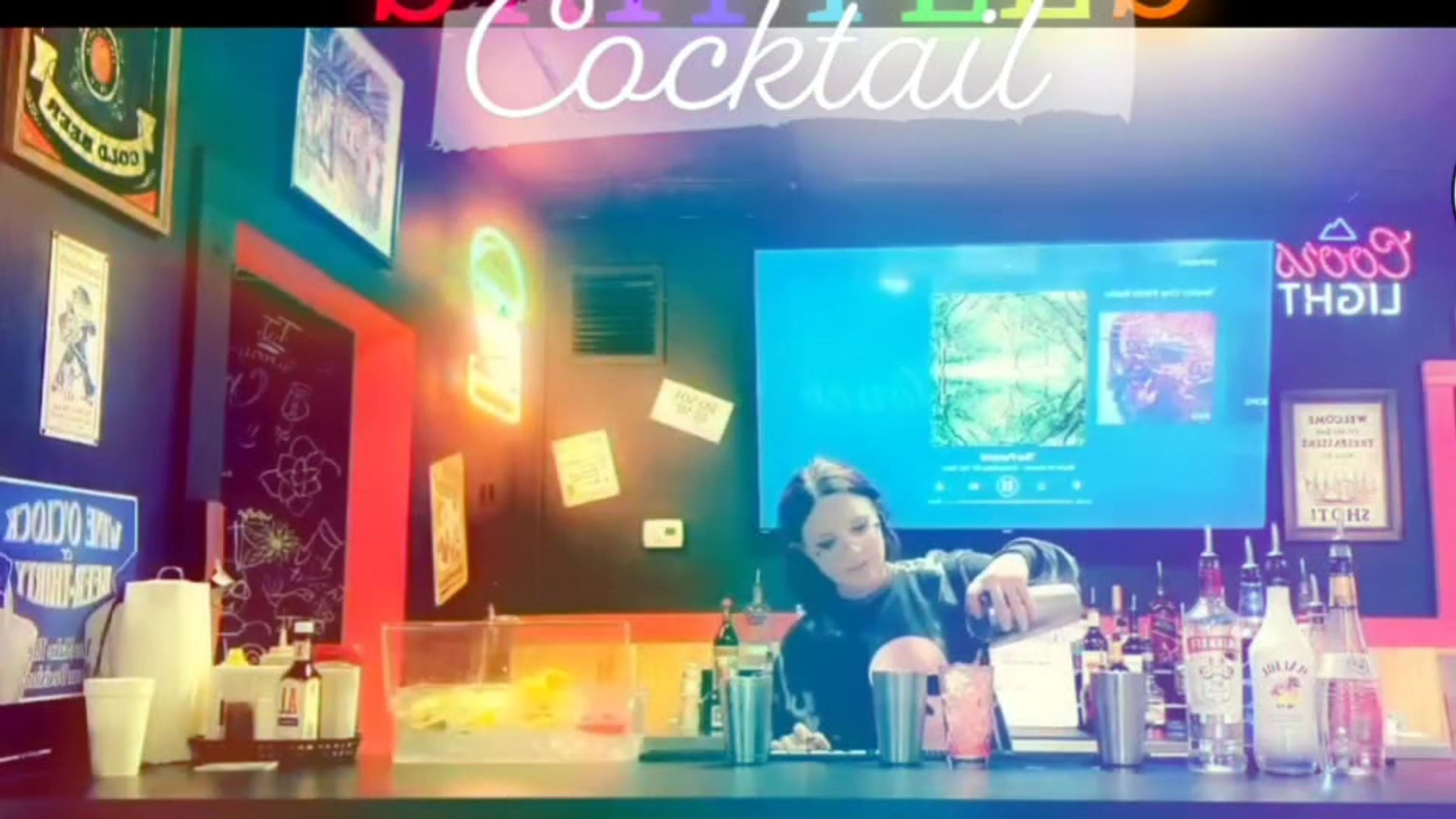 The Making Of The Drinks